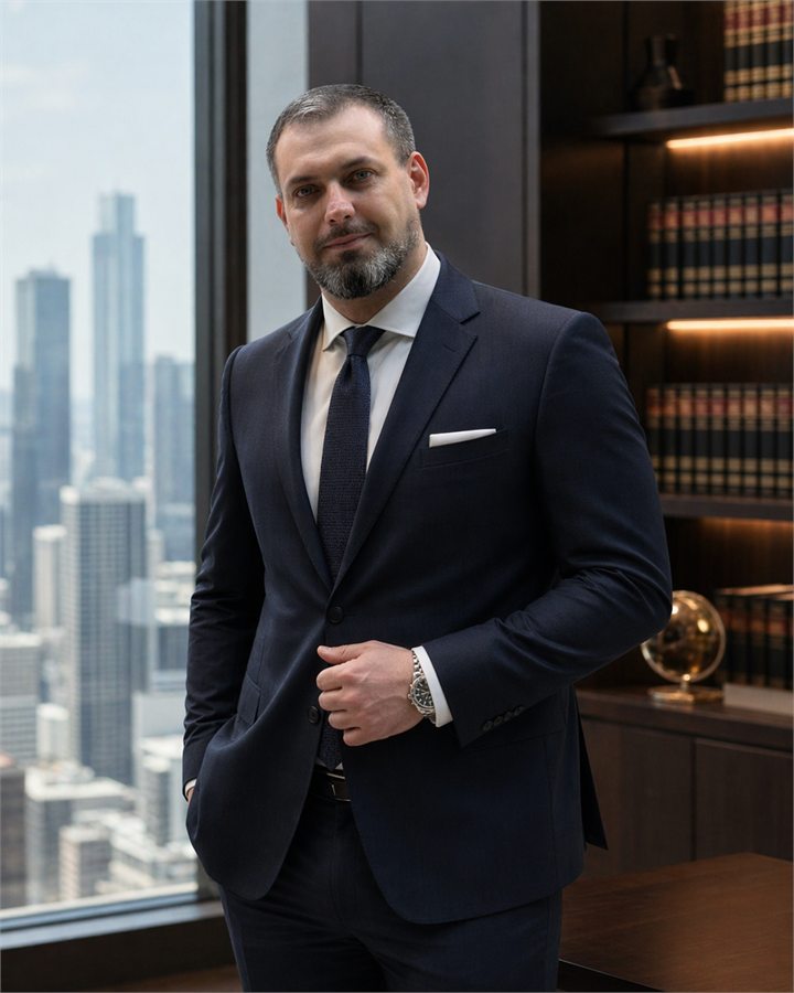 Портрет Павла Арутюняна, основателя Golden Lawyers